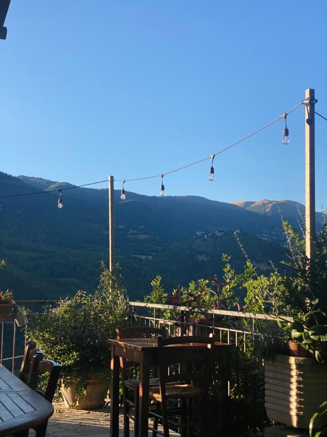 Il Tripode - Le Dimore Del Bordone Vallo di Nera Zewnętrze zdjęcie